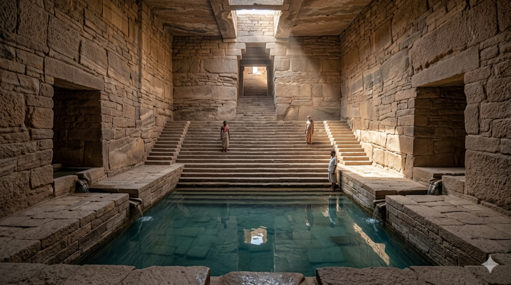 The Stone-Cut Sovereignty: Decoding the 4,500-Year-Old Hydraulic Genius of Dholavira image3