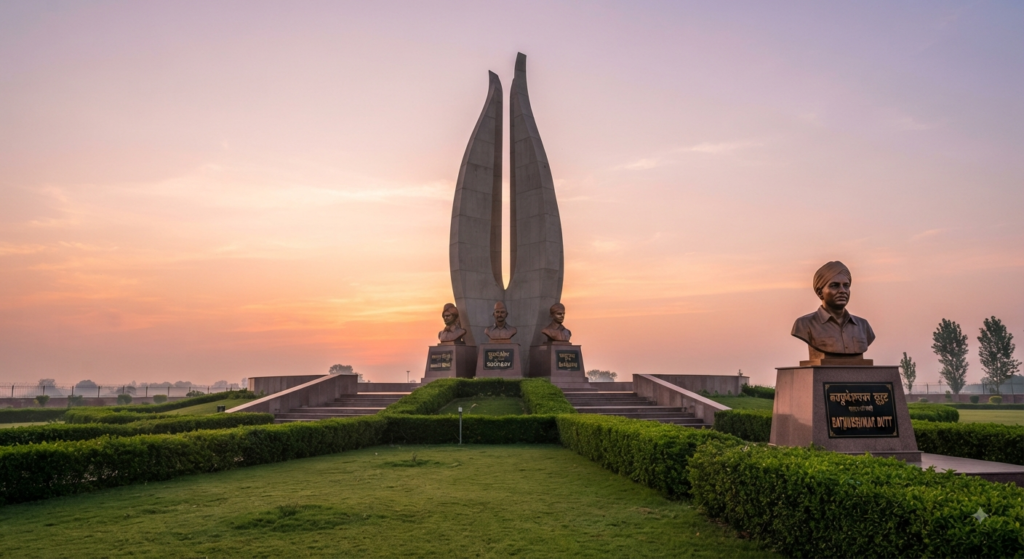 The Man Who Made the Deaf Hear: The Unsung Saga of Batukeshwar Dutt Batukeshwar Dutt's final resting place (Hussainiwala)
